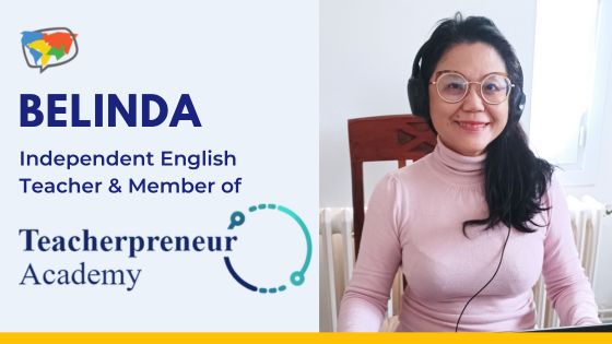 independent English teacher, Belinda