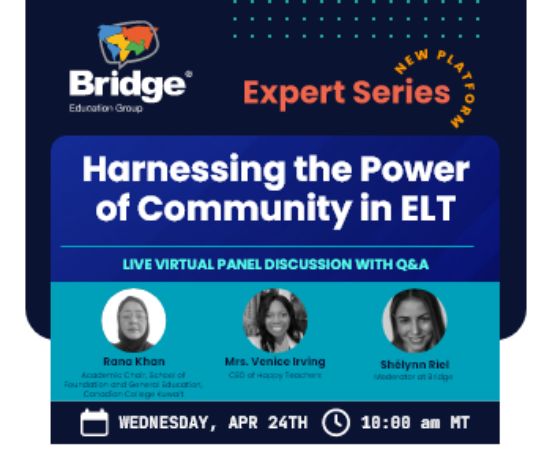 the promo ad for an Expert Series webinar