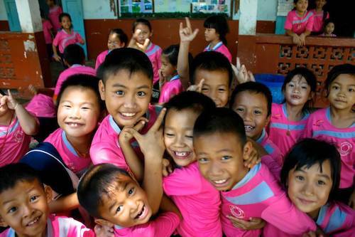ESL Class of Young Learners