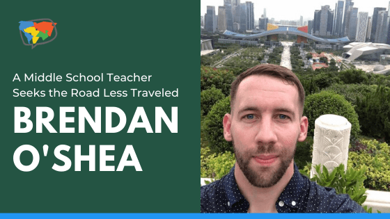 Brendan OShea, EFL teacher in China