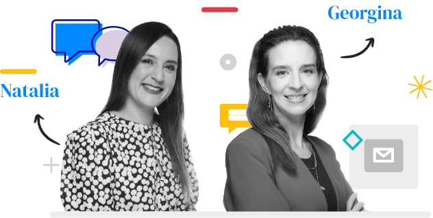Ready to partner with Bridge? Our two representatives, Natalia and Georgina, await your contact.