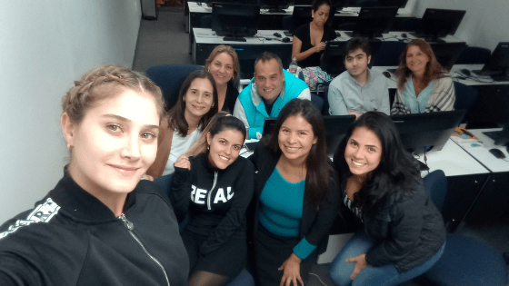 get a job teaching adults English