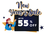 New Year’s Sale!: 55% off! 